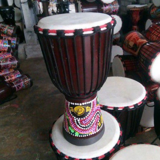 Alat musik tradisional Kendang Jimbe/ketipung