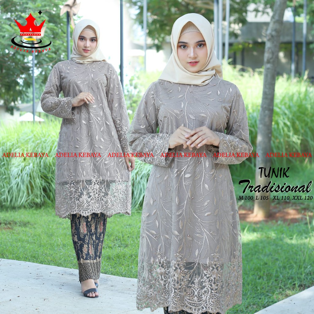 Kebaya Brokat Tile Mutiara Kebaya Tunik Mutiara Kebaya Panjang Kebaya Modern Kebaya Pesta Shopee Indonesia