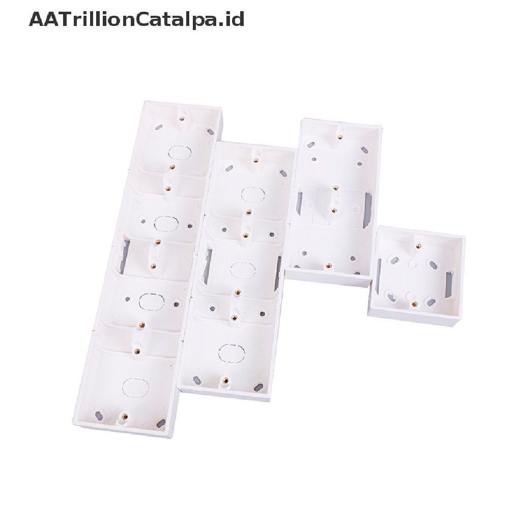 (Aatrillioncatalpa) Stop Kontak Dinding Tipe 86 2 / 3 / 4 Gang