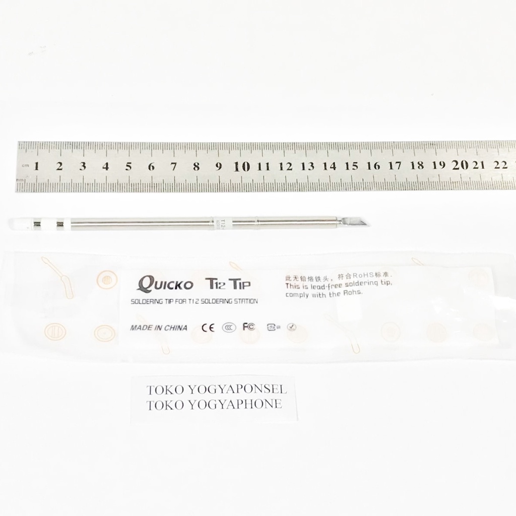 Mata solder t12 - K pipih besar original