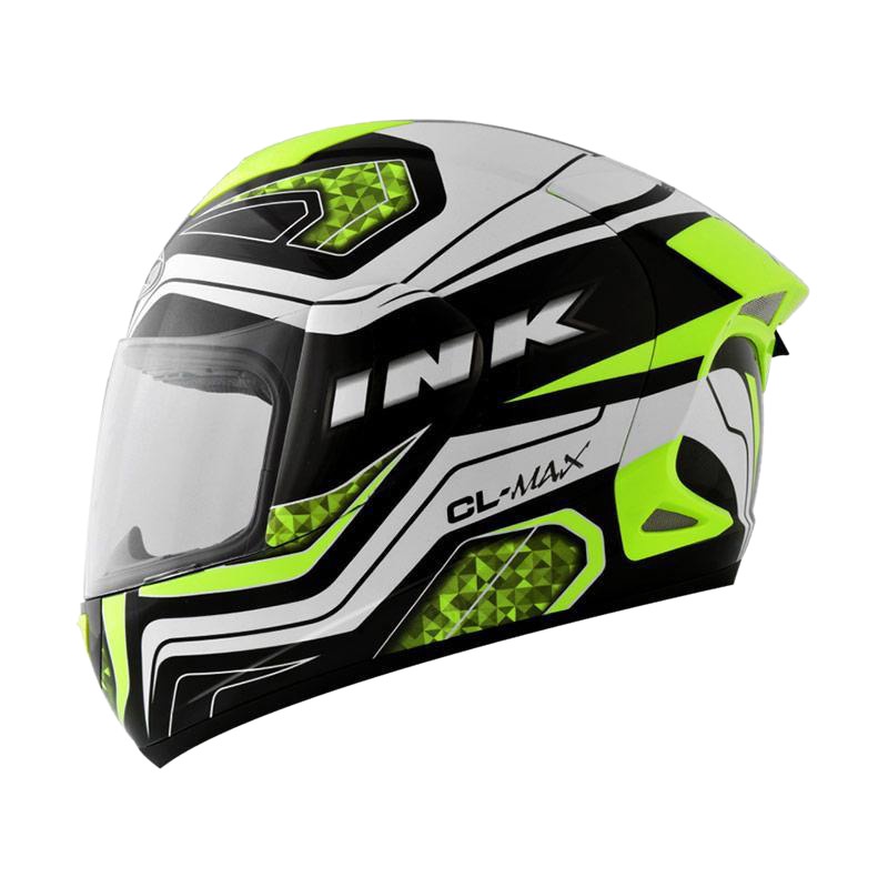 HELM INK CL MAX #5 - BLACK/WHITE/YELLOW FLO