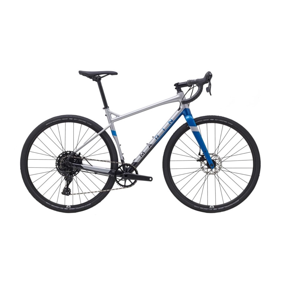 Fullbike Gravel Bike Marin Gestalt X10 2021 - Silver - 52