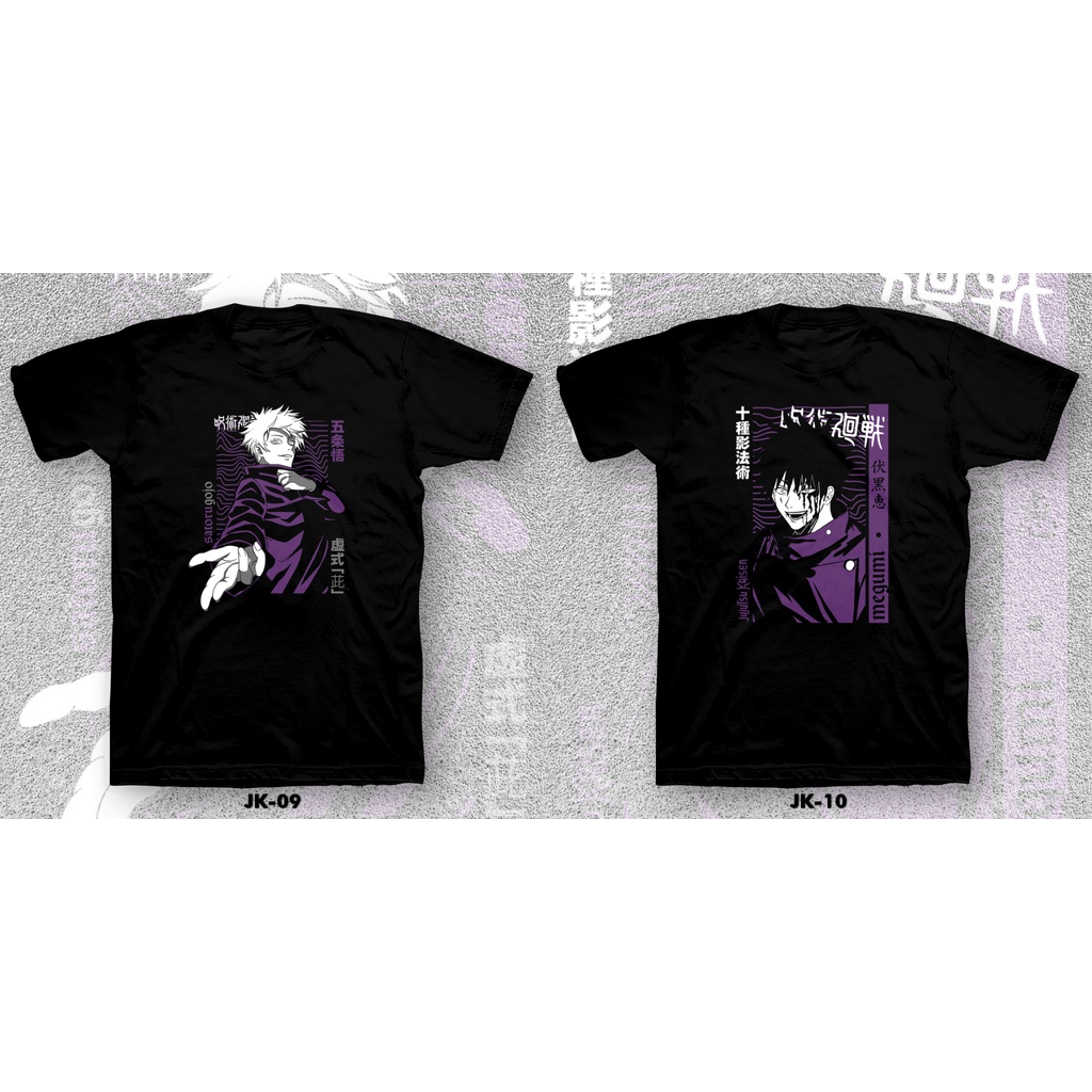 KAOS / TSHIRT 24s - ANIME/MANGA JUJUTSU KAISEN .02