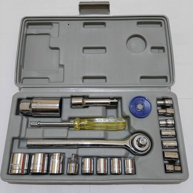 Kunci Socket Set 21pc TAIWAN