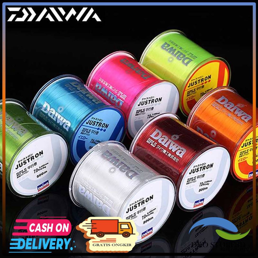 SENAR TALI BENANG PANCING SPINNING KOLAM SUNGAI LAUT KUAT MURAH DAIWA 300M