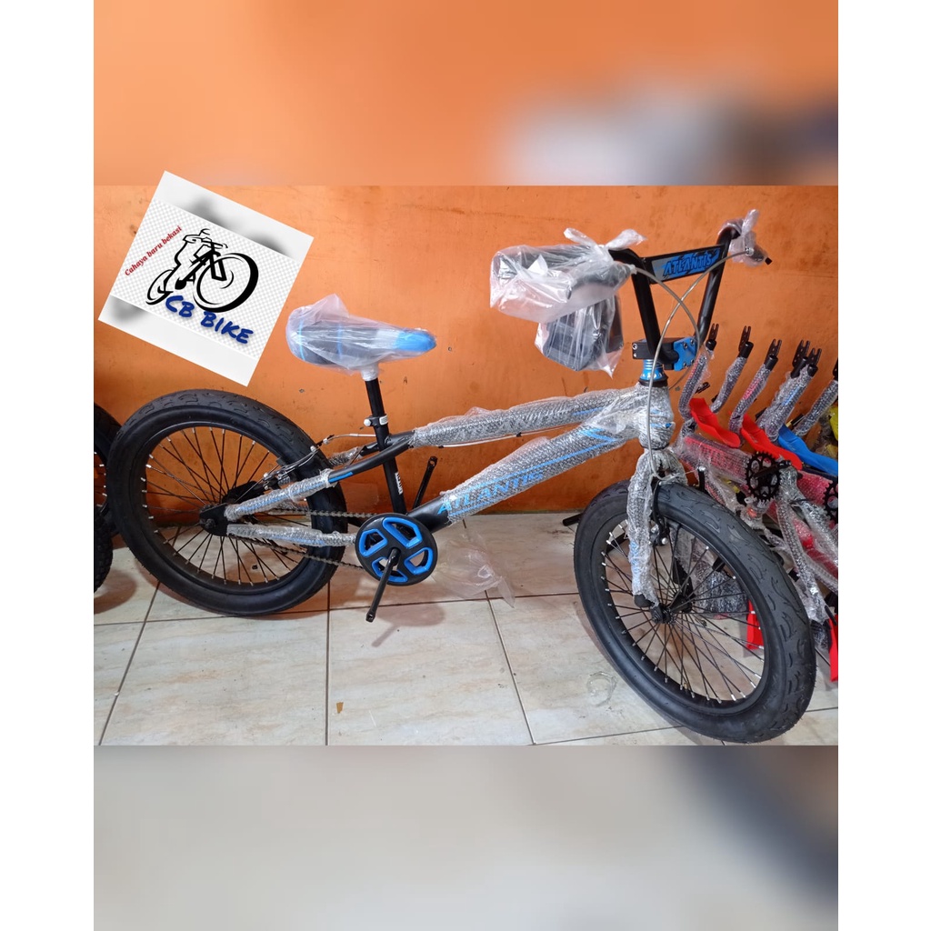 SEPEDA BMX ATLANTIS 20 BAN JUMBO 3.0 usia anak 7 tahun sampai remaja