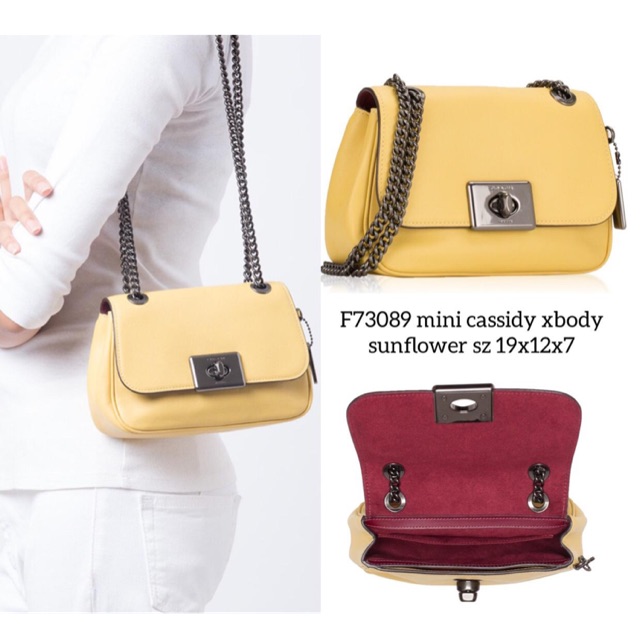 COACH MINI CASSIDY SUN FLOWER