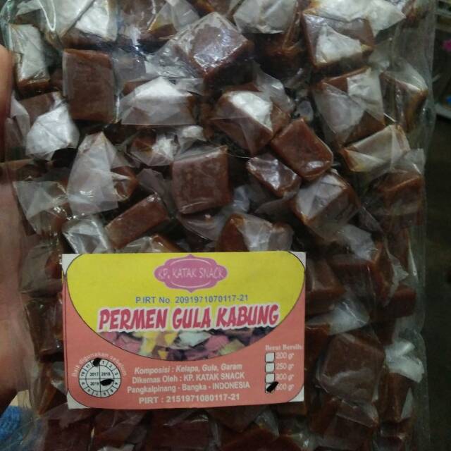 

Permen gula kabung/gula merah