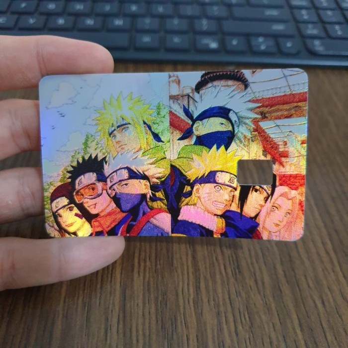 

Sticker Skin ATM Hologram CH0036 - Naruto - Team Minato Team Kakashi