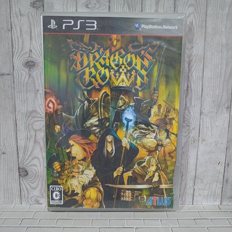 BD  KASET ORIGINAL PS3 Dragon Crown Jpn Bahasa Jepang