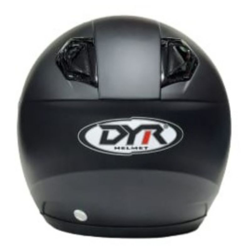 Helm Kyoto Hitam Doff Paket Ganteng Kaca Flat Venom Merek DYR not KYT