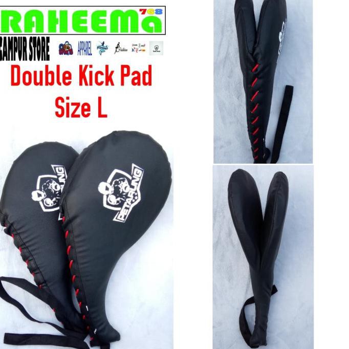 DOUBLE KICK PAD - TARGET TENDANG KARATE TAEKWONDO UKURAN BESAR