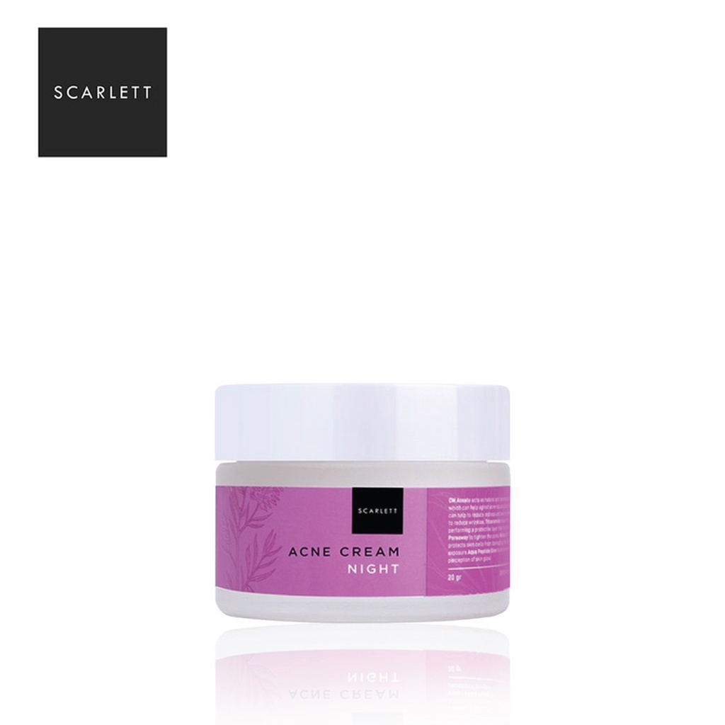 ⭐️ Beauty Expert ⭐️ SCARLETT Cream Series - Acne Night Acne Day Brightly Ever After Night Brightly Ever After Day