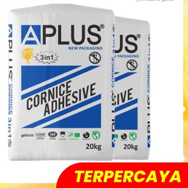 Compound APlus 20kg / Kompon Gypsum APlus 20kg / Cornice Adhesive A+ - 20Kg