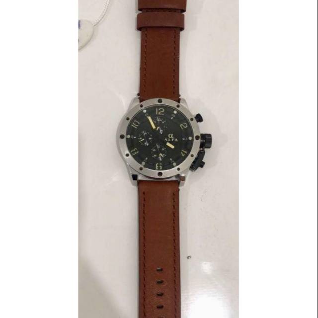 Jam tangan ALFA ORIGINAL CHRONO aktif