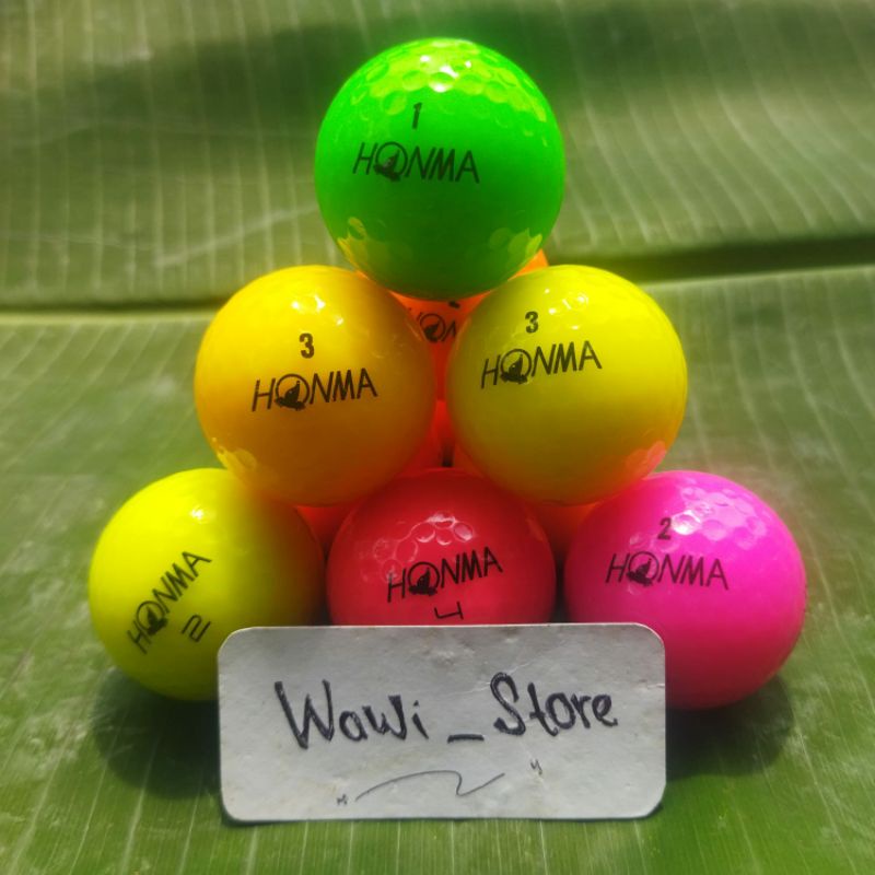 Jual BOLA GOLF HONMA WARNA KUALITAS GRADE A ORIGINAL GOLF BALL ASLI ...