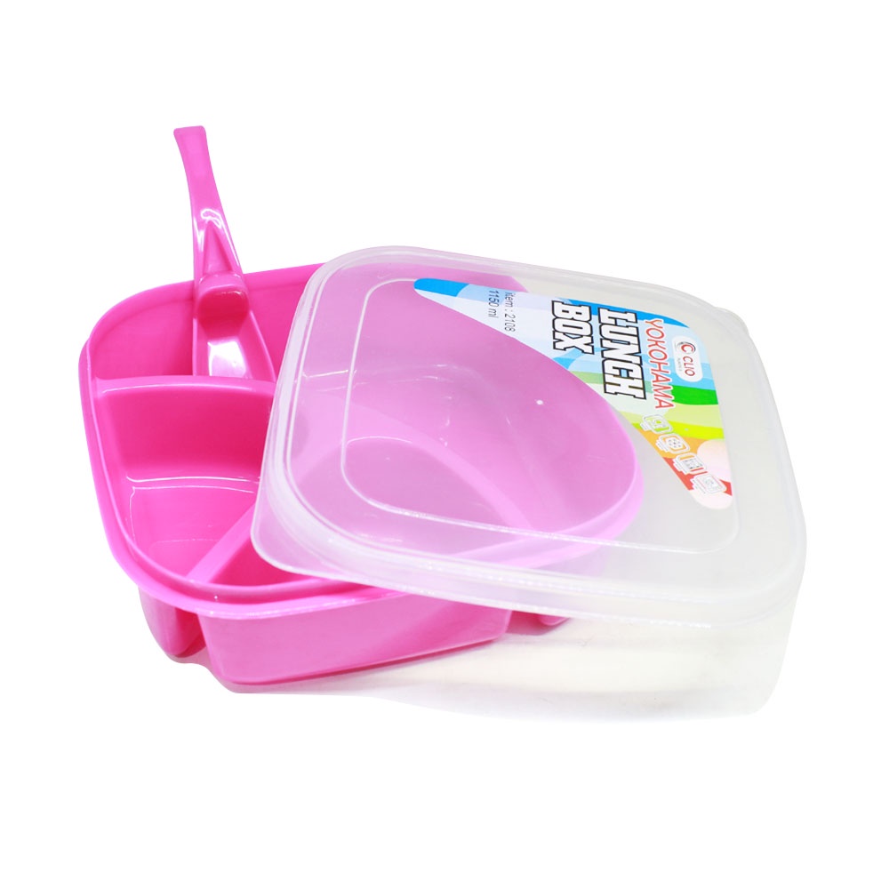 FM - Kotak Makan Lunch Box Clio Yokohama - isi 1 pcs