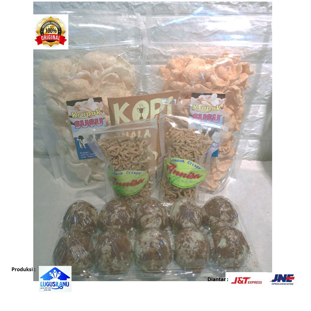 

PAKET TPP PASURUAN-Telur Asin krupuk susu lempuk crispi -sirup pokak