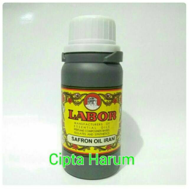 PARFUM ZAFARON RED / SAFRON OIL IRANI Biang/Bibit 100ml By Labor