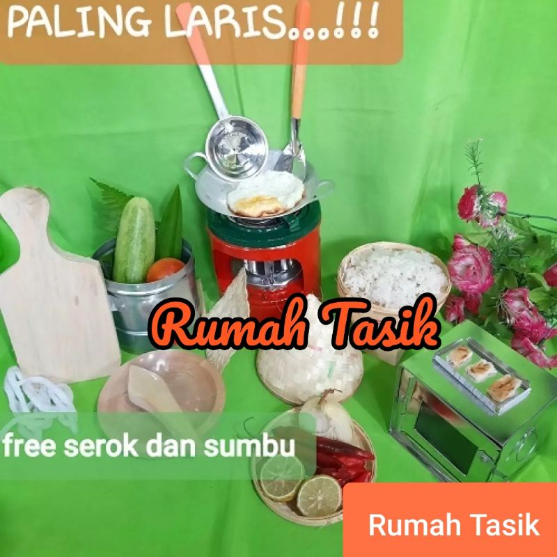 Mainan Masak Masakan Paket Dapur Rumah Tasik