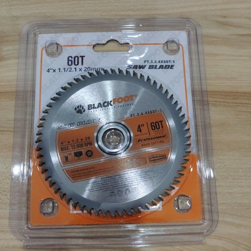 mata potong kayu 4&quot;x60T blackfoot / Saw Blade 4&quot;x60T blackfoot / Saw Blade blackfoot 4&quot;x60T