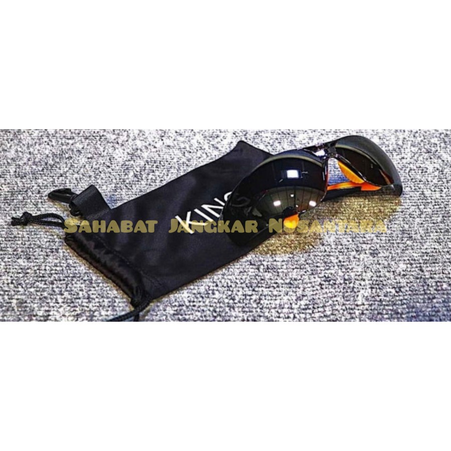 Kaca Mata Safety / kacamata Safety / Safety Glasses Hitam/Black KING