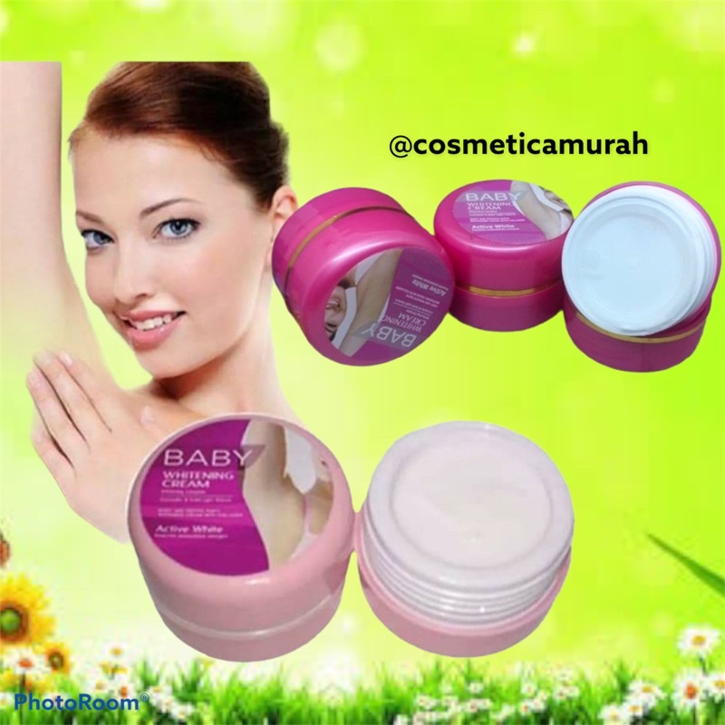 ⚡️krim pemutih ketiak dan lipatan baby whitening shin khurim