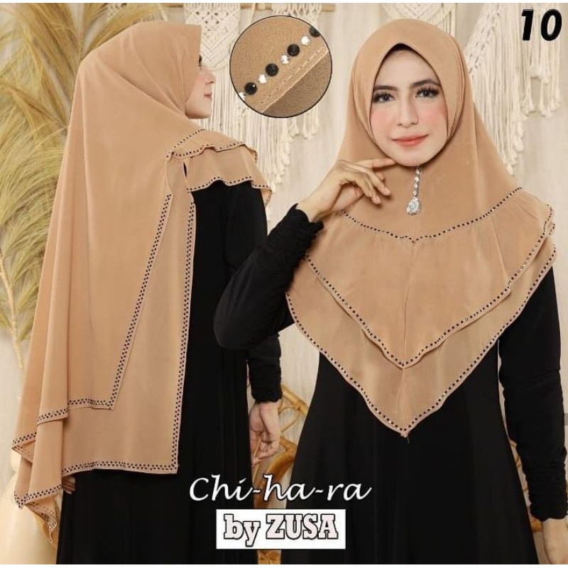 khimar chihara 10 by zusa ORI hitam
