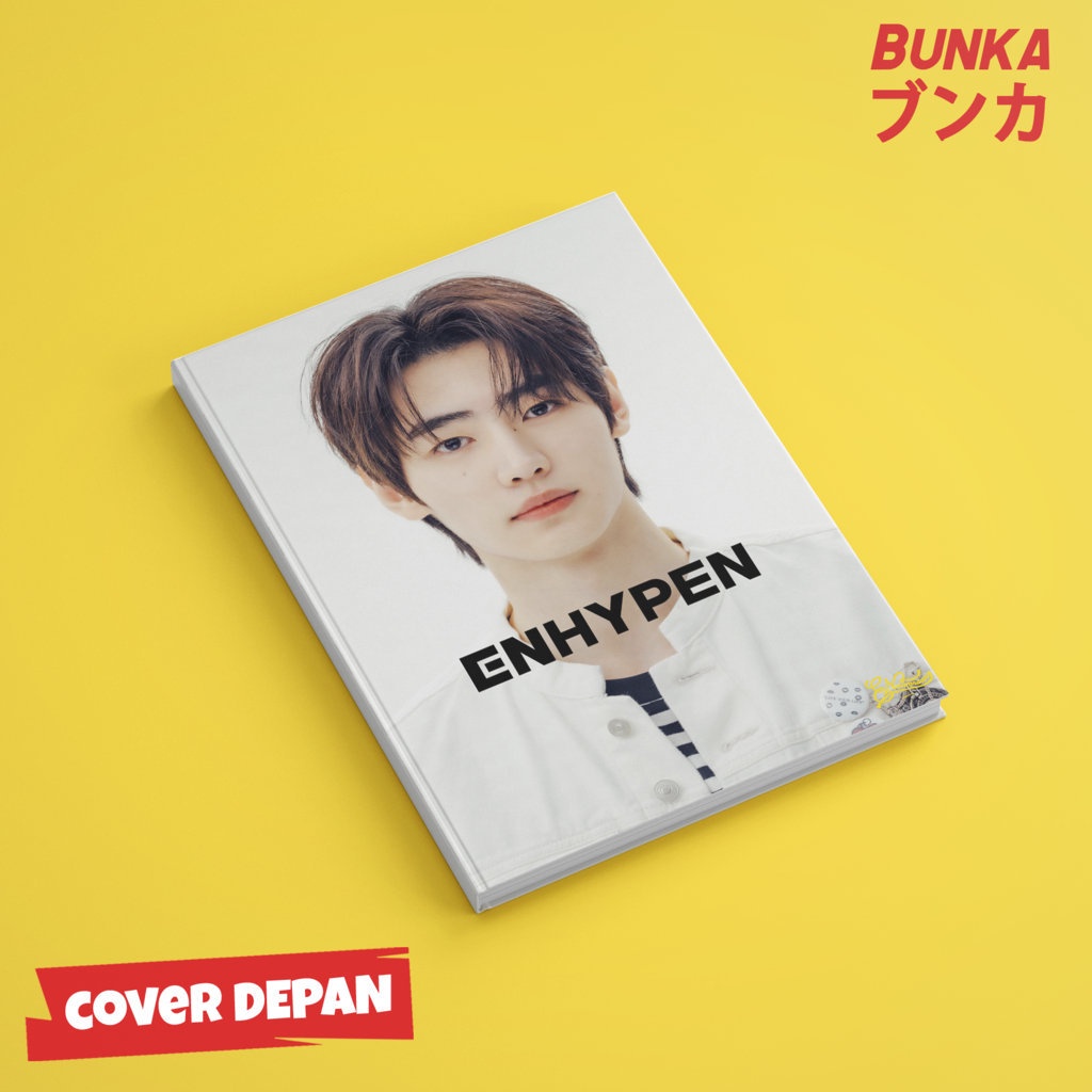 

Notebook KPOP Enhypen Sunghoon Hardcover A5 Buku Tulis Catatan Notes Agenda Planner Jurnal