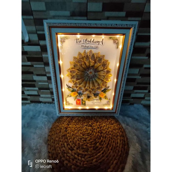 1 HARI JADI Mahar Pernikahan Mahar Unik ukuran 30x40 cm-4