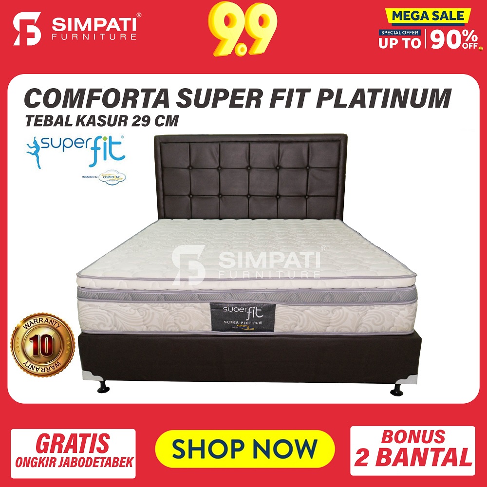 Comforta Super Fit Platinum Komplit Set 180x200
