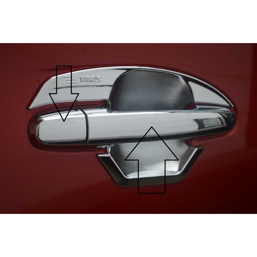 Cover Handle Full Chrome Grand All New Yaris 2014