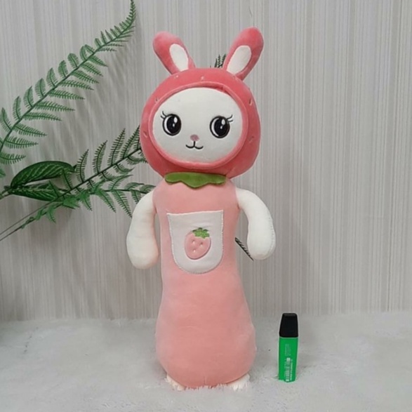 Guling Rabbit Costum Buah Size 50cm/20&quot;/guling Animal/guling kelinci/Bantal Animal