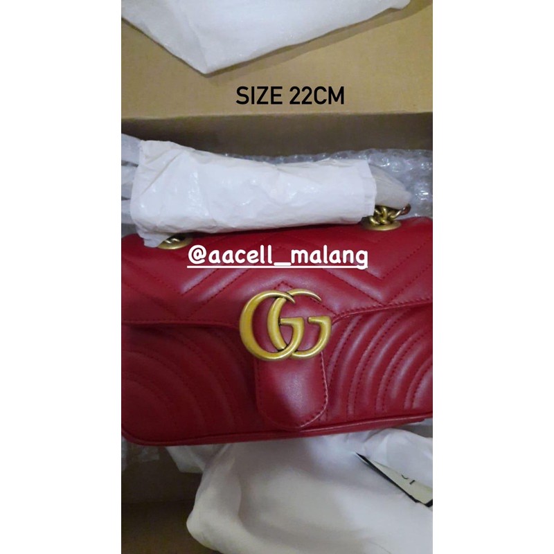 GG marmont bag nwt tas gucci marmont original