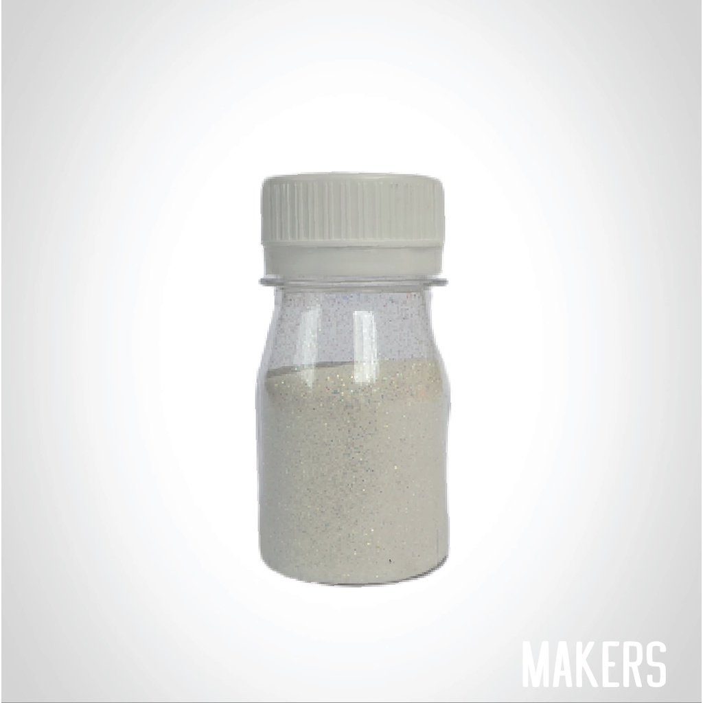 

MAKERS GLITTER BOMB Bubuk Glitter White Winter Wolf