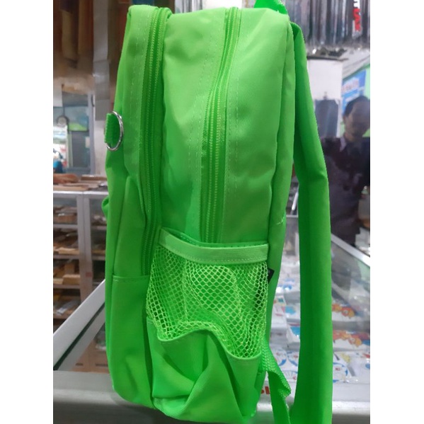 Tas Smiggle Mini Backpack Neon Green