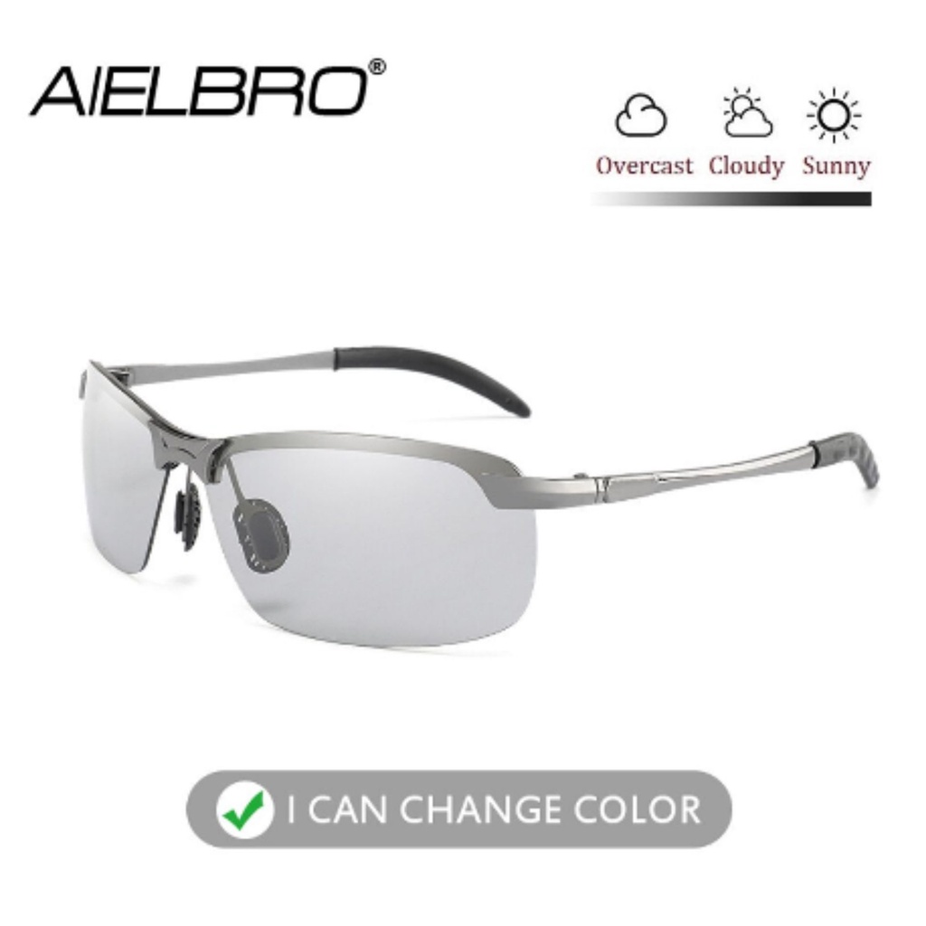 Kacamata Photochromic Day and Night Polarized lenses Ekonomis