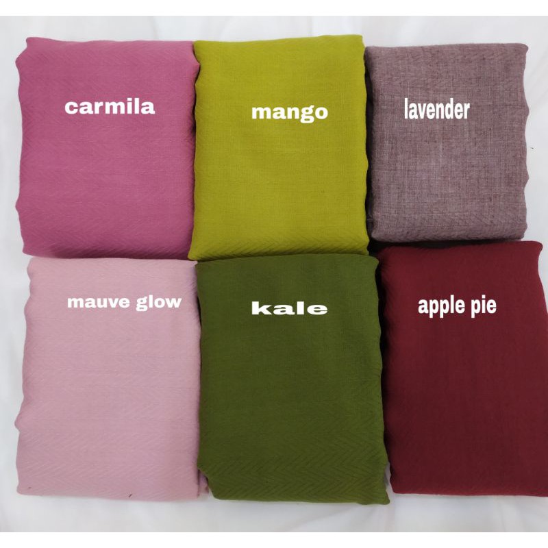 kerudung Pashmina voal zafron zefron import 100 % Original termurah