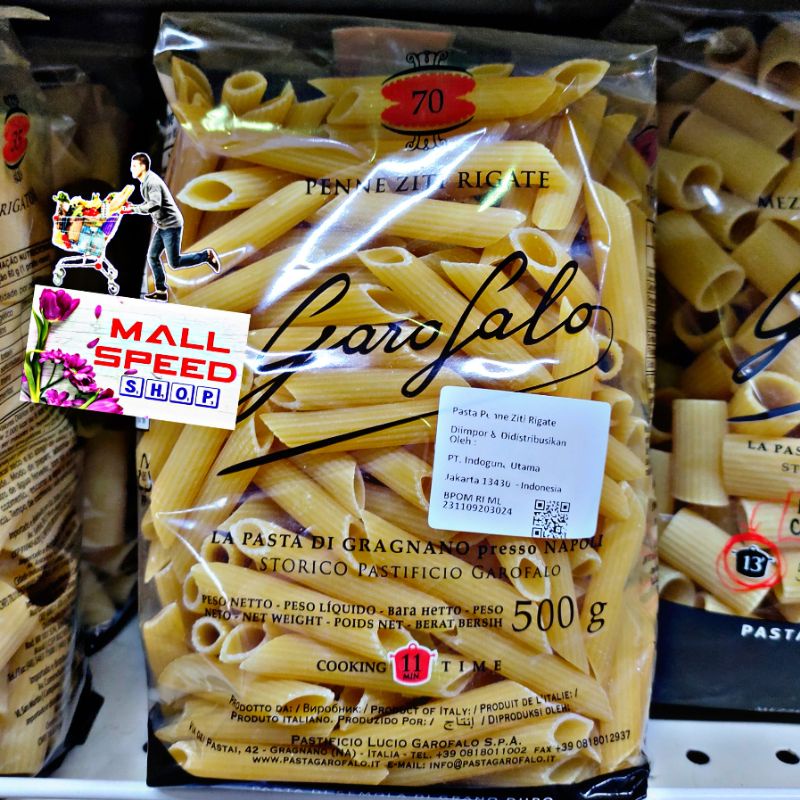 

garofalo no.70 pasta ziti rigate 500gr