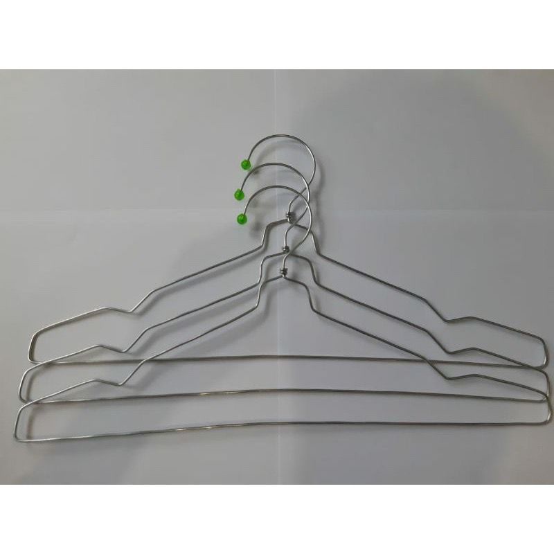 HANGER DEWAS MURAH / HANGER BAJU / GANTUNGAN BAJU KAWAT / HANGER KAWAT