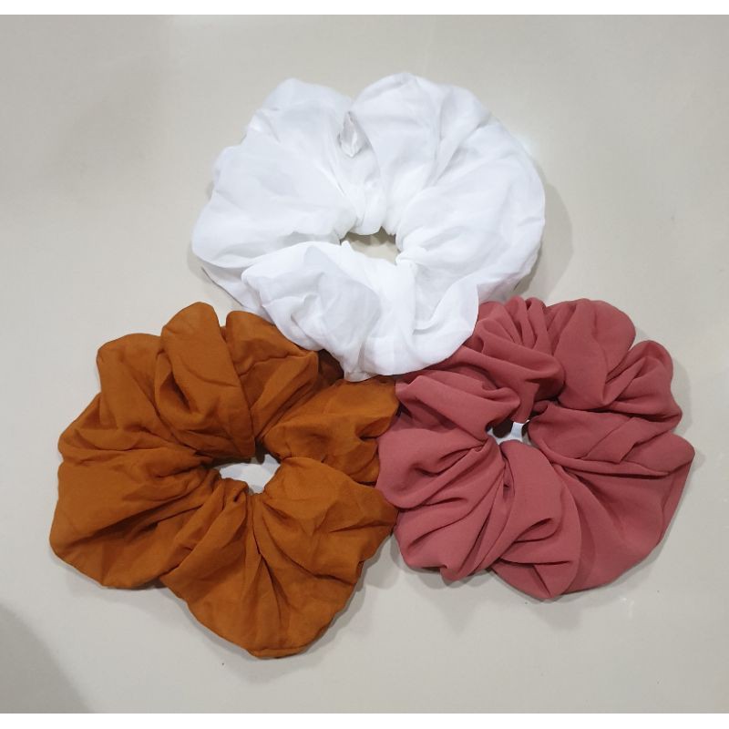 EKSTRIM SUPER JUMBO PREMIUM INNER KUNCIR HIJAB /SCRUNCHIE CEPOL HIJAB