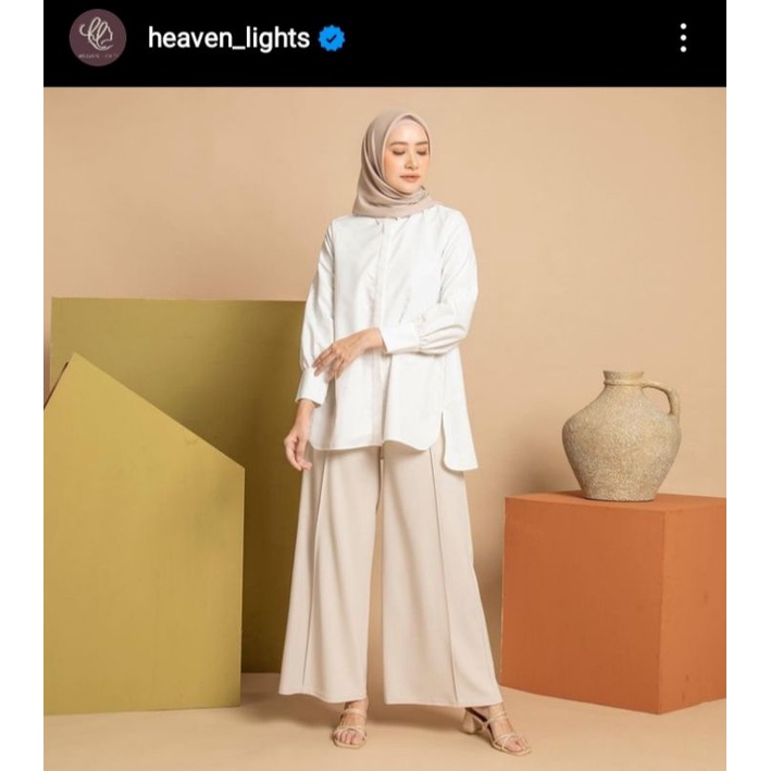 Senna Shirt HeavenLight White Size L