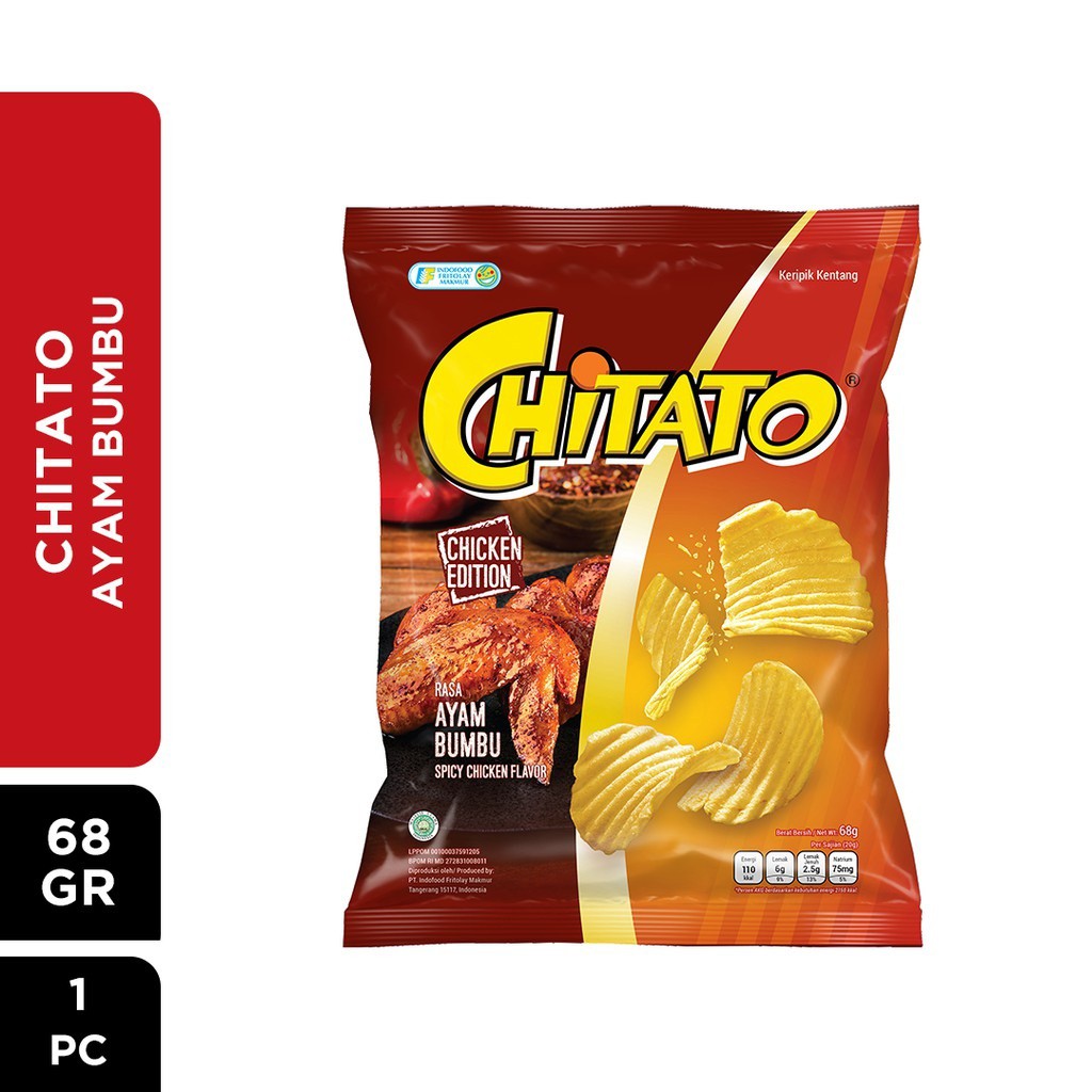 

Chitato Rasa Ayam Bumbu 68 gr #AJ