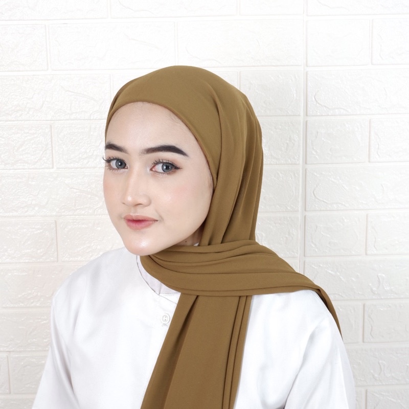 HIJAB JILBAB KERUDUNG PASHMINA INNER INSTAN