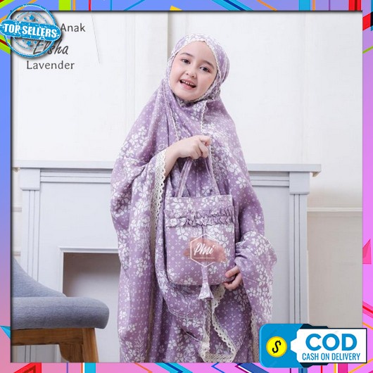 Mukena Anak Mukena Rayon Anak Tanggung 2In1 Awan Putih Mukena Anak 2 Tahun Mukena Anak Motif Mukenah