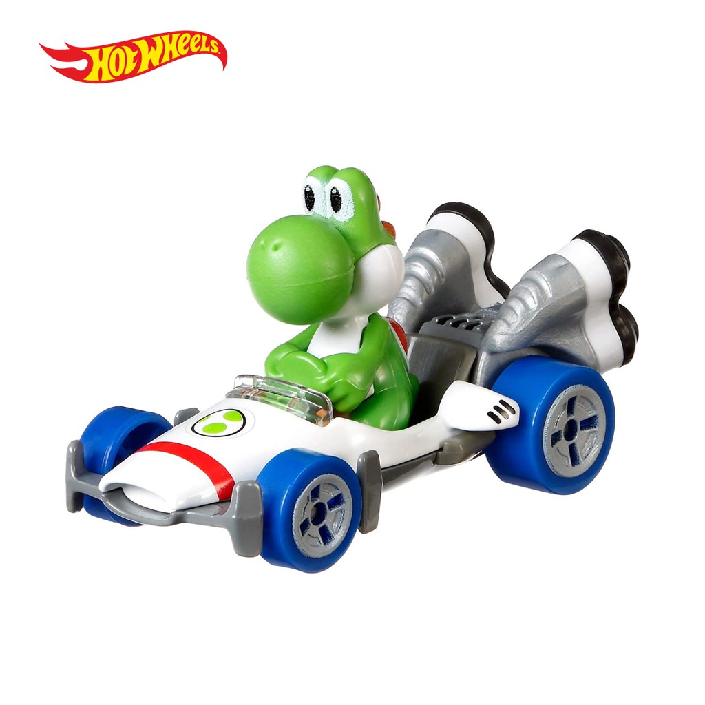 hot wheels mario kart yoshi