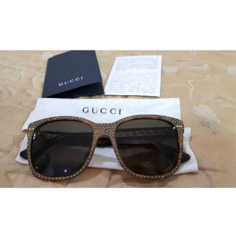 Gucci Original Branded Kacamata Brown