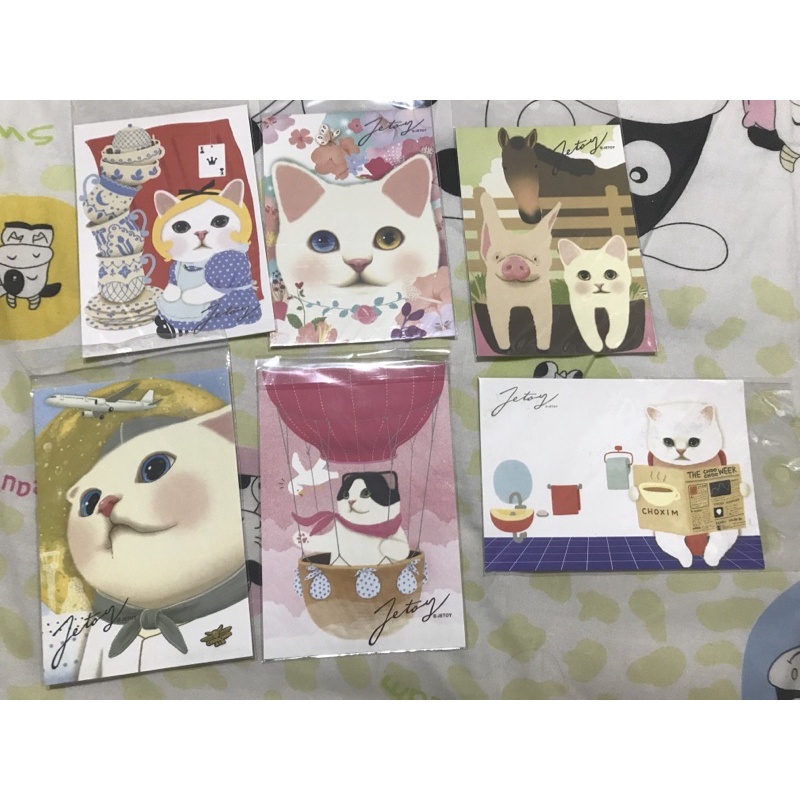 

JETOY CAT POSTCARD KARTU POST KUCING ORIGINAL