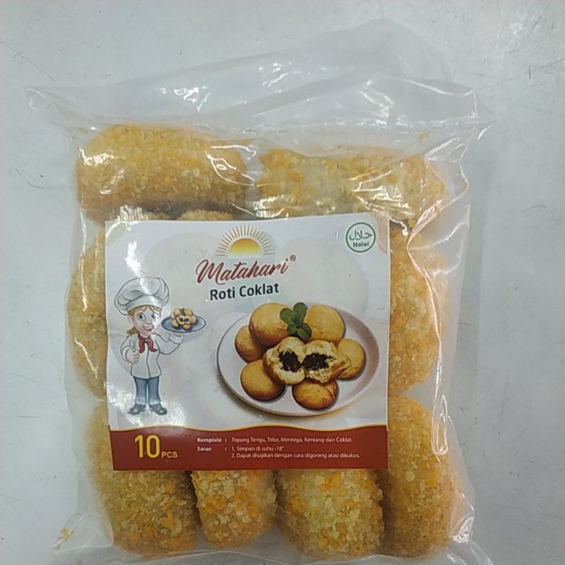 

Matahari roti goreng coklat 10 pcs