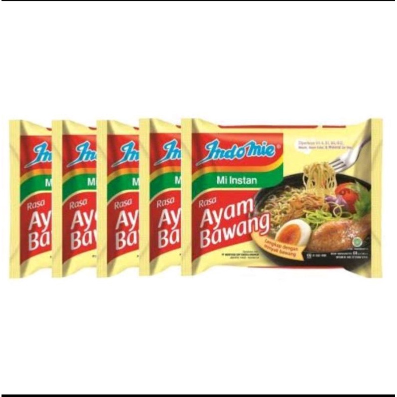 

Indomie Mie Instan Ayam Bawang 85gr